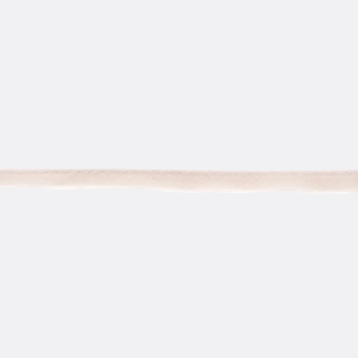 Paspelband aus 100 % Baumwolle in Creme