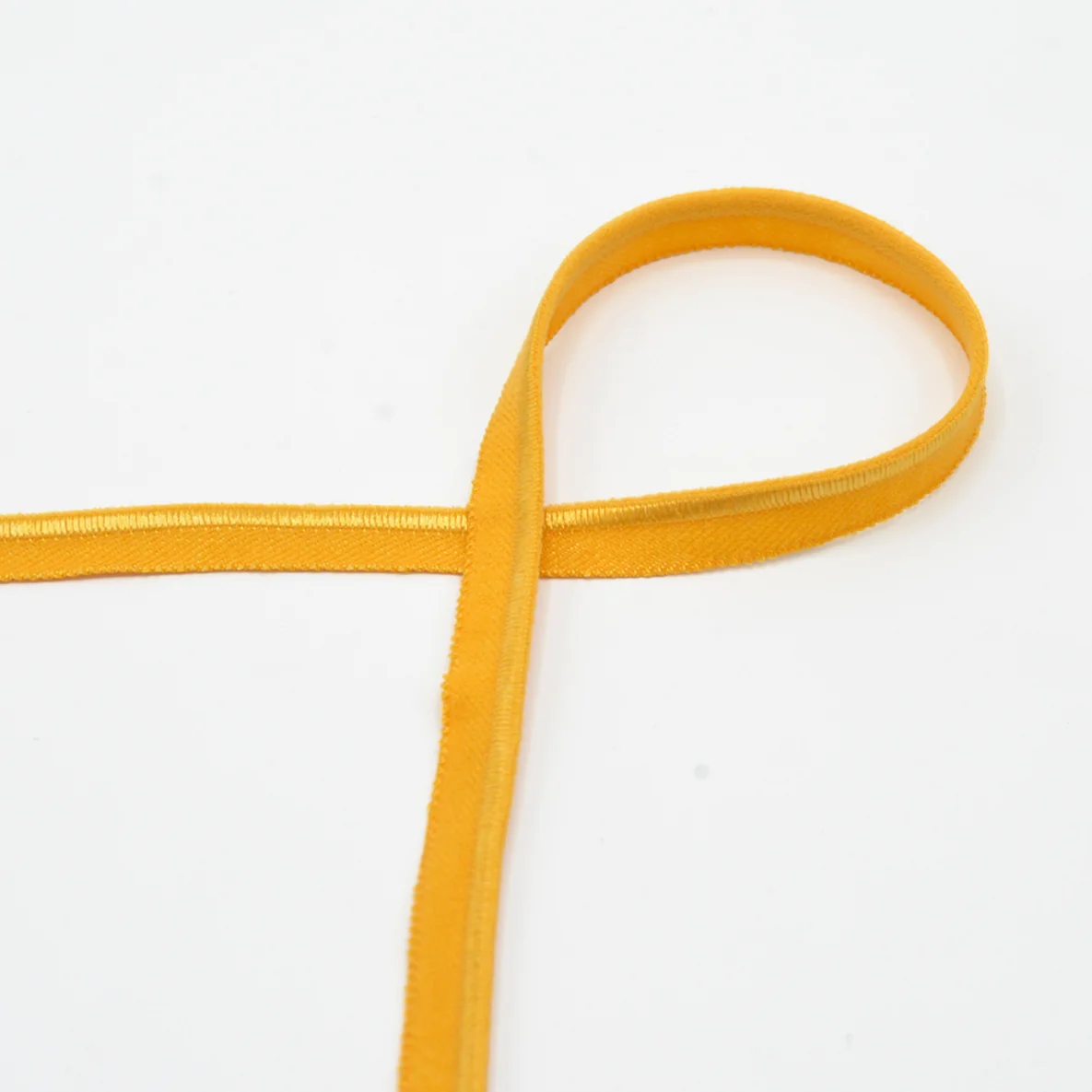 Elastisches Paspelband, 10 mm breit, in Corn