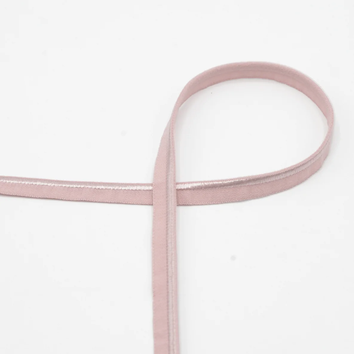 Elastisches Paspelband, 10 mm breit, in Poudre