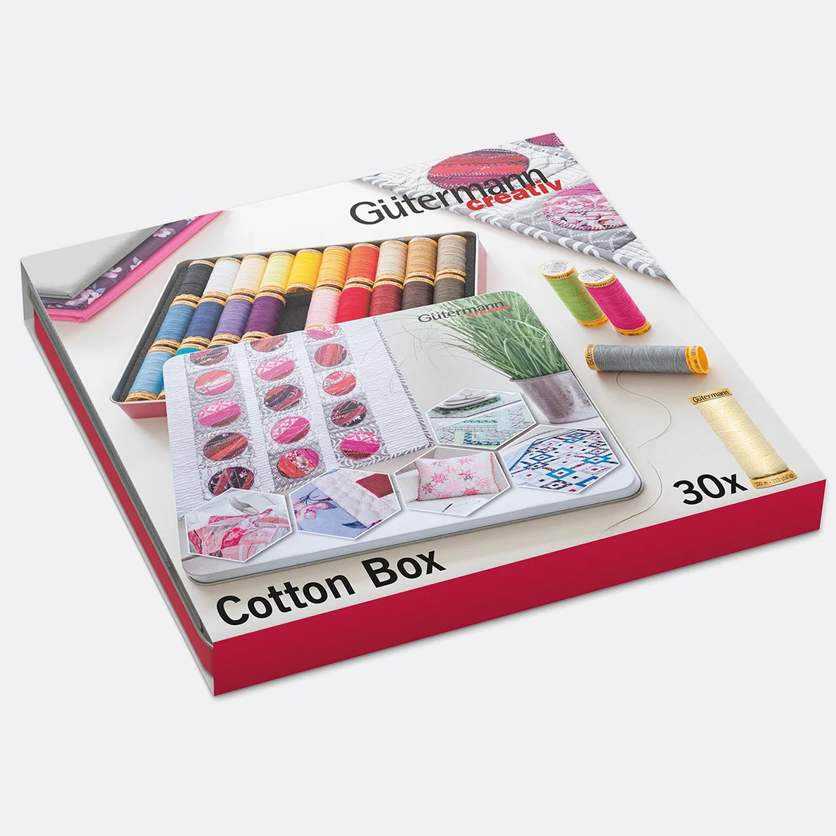 Gütermann Cotton-Box 30 Spulen á 100m