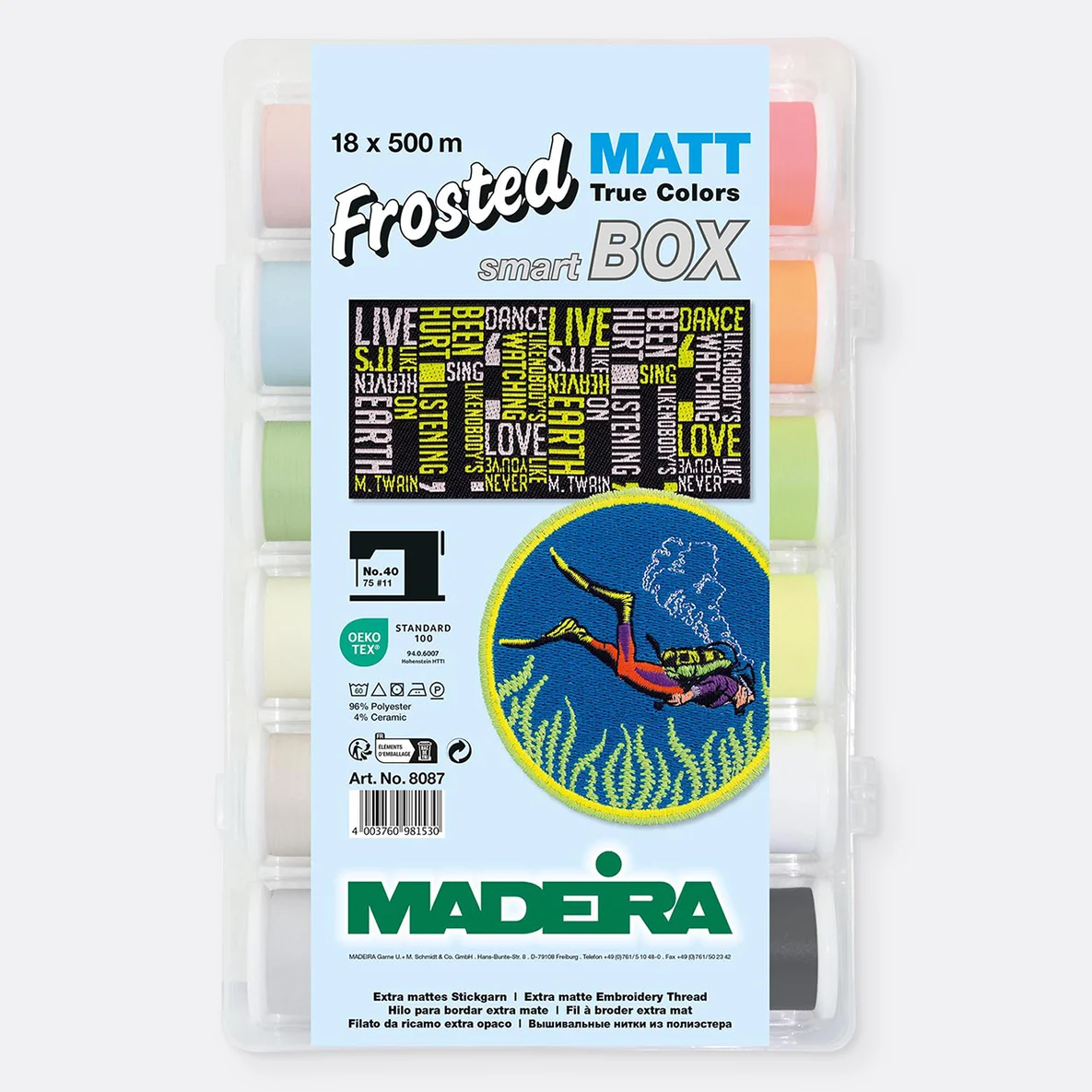 Madeira Smartbox Frosted Matt 18x500m
