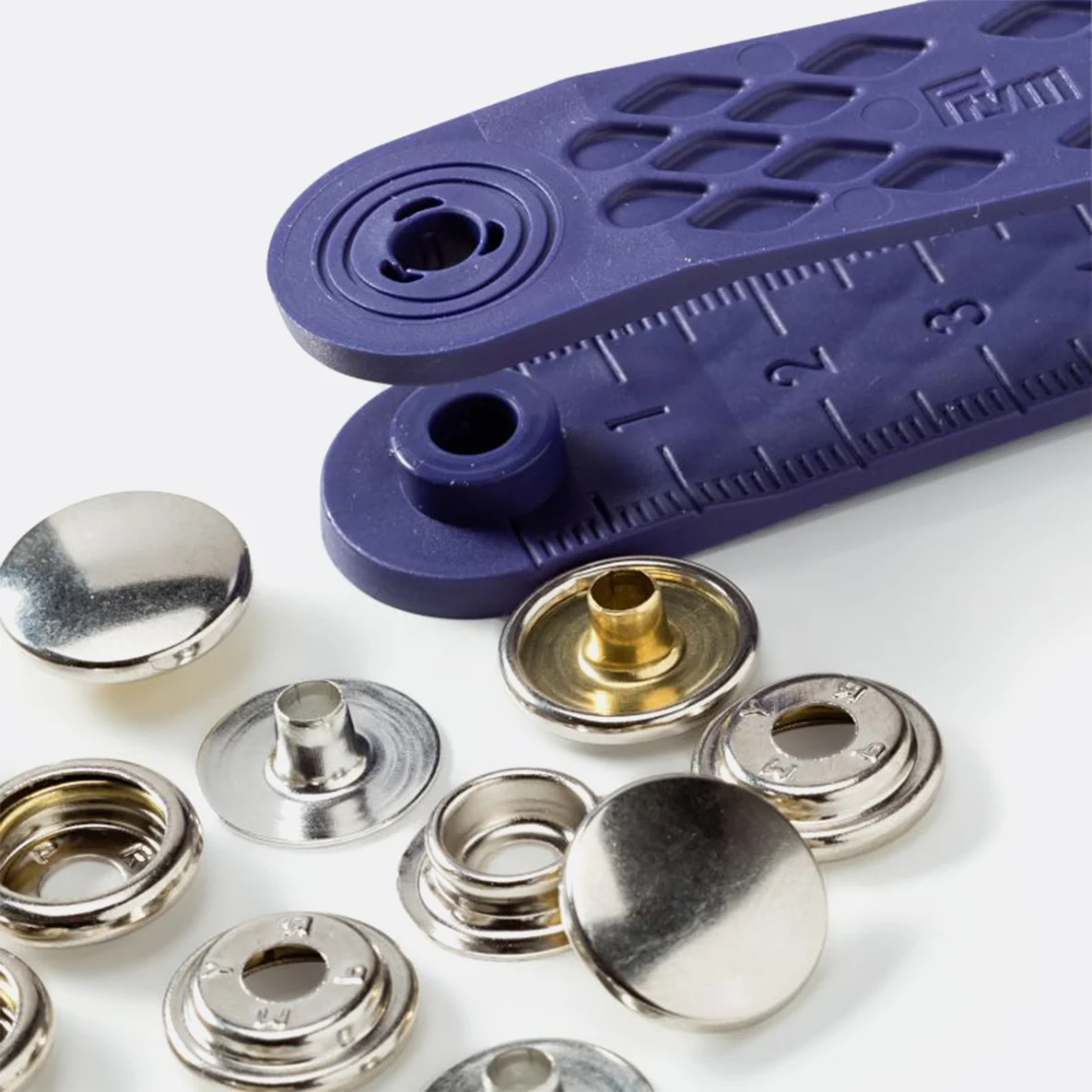 PRYM Druckknöpfe Silber 15mm Sport und Camping