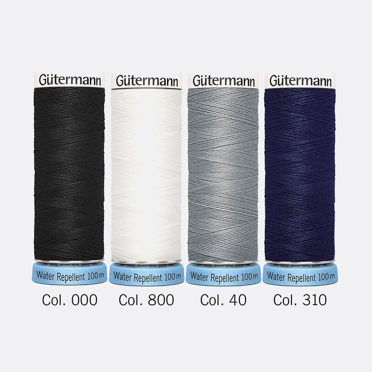 Gütermann Allesnäher Water Repellent Set Neutral 4x100m