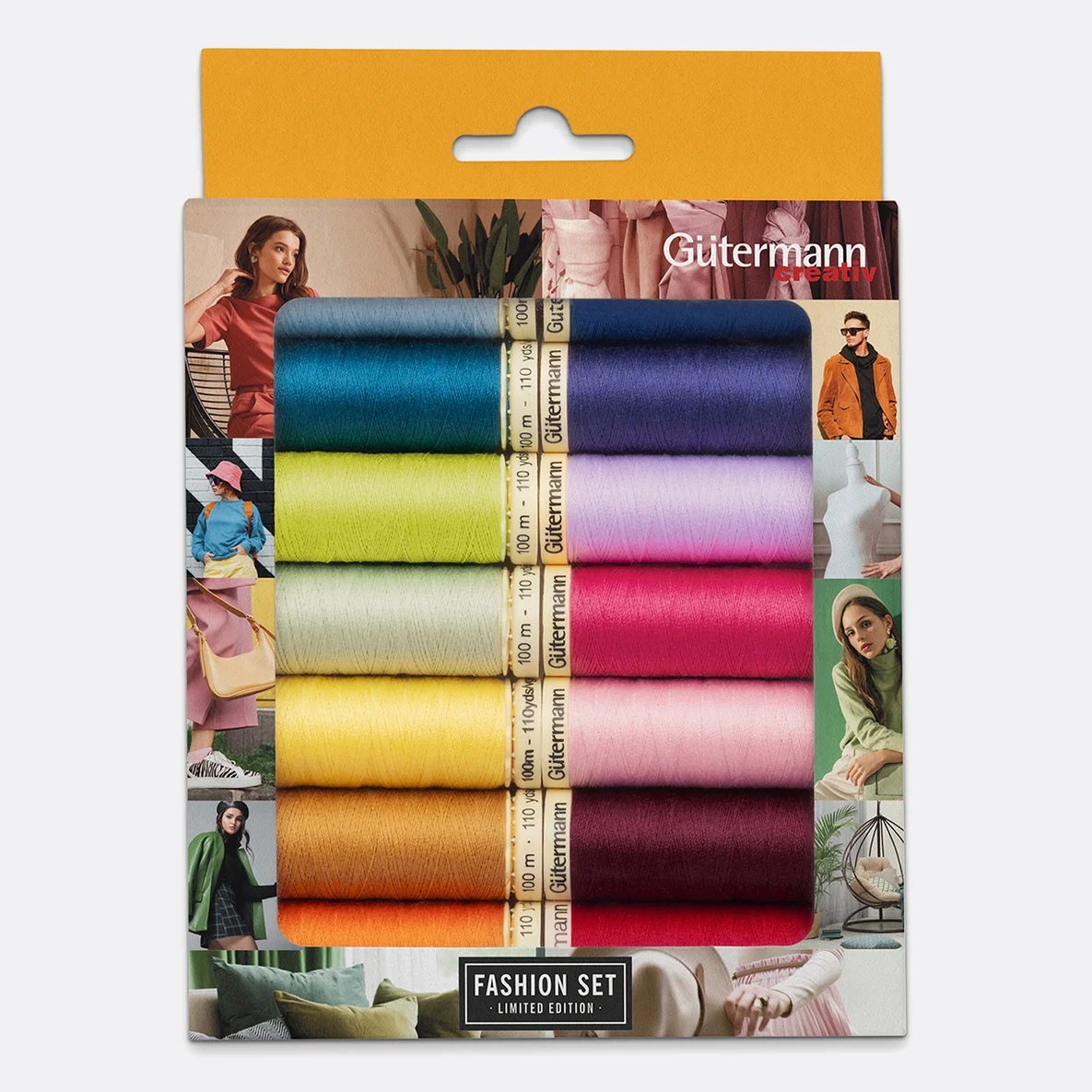 Gütermann Nähfaden-Set Allesnäher Fashion 14x100m