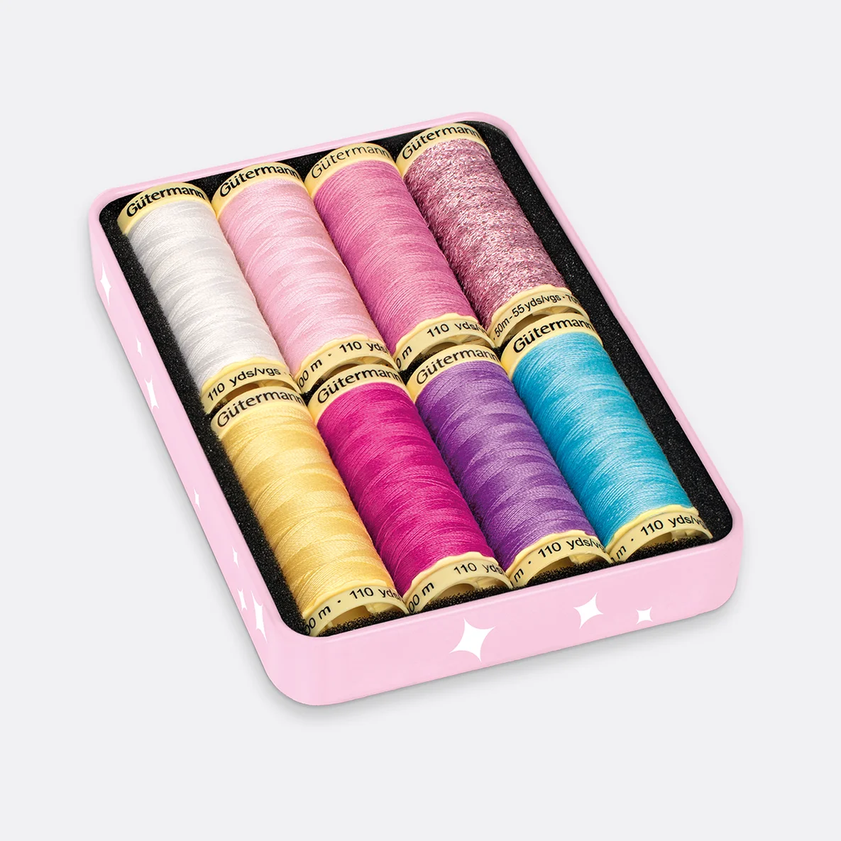 Gütermann Nähfaden-Set Cute & Pink Limited Edition Box