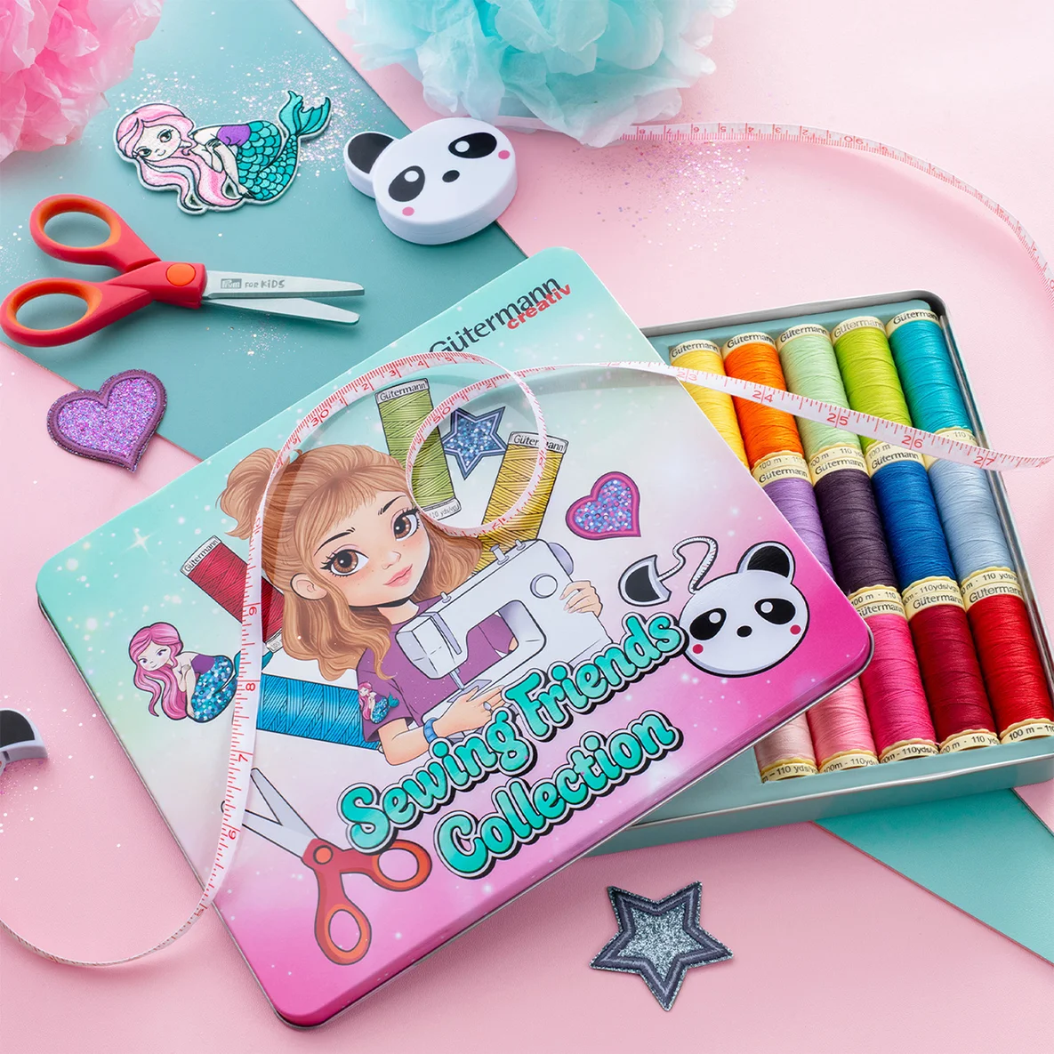 Gütermann Set Sewing Friends Collection Kids Starterset