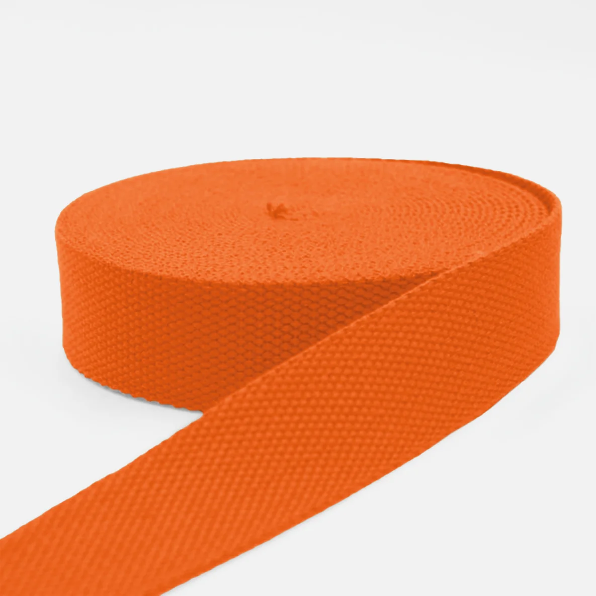 Gurtband Baumwollmix Soft 40mm Orange B40