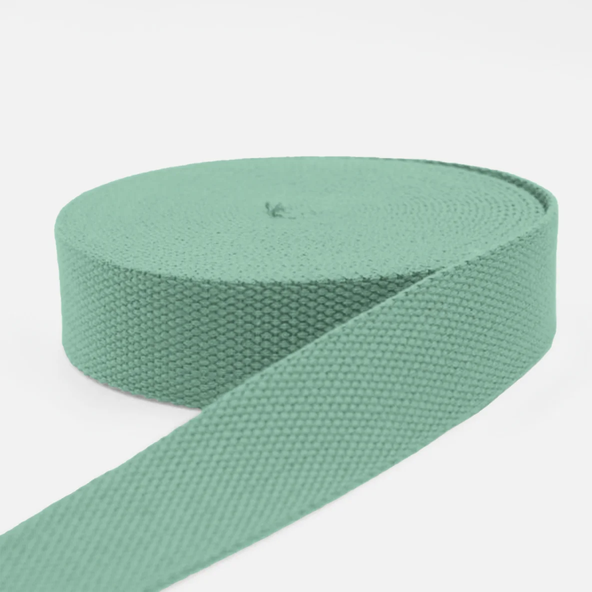 Gurtband Baumwollmix Soft 40mm Mint D250