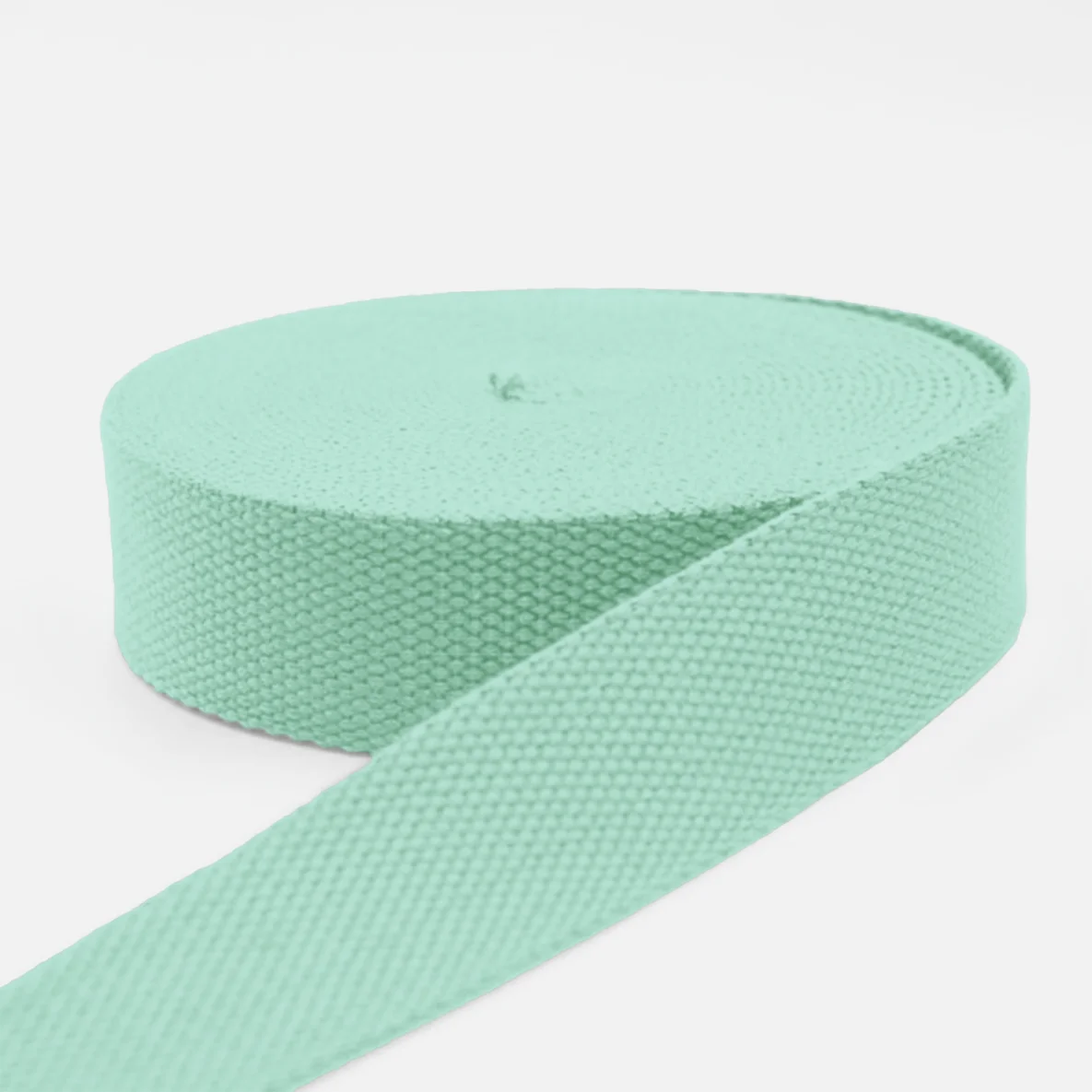 Gurtband Baumwollmix Soft 40mm Mint D871