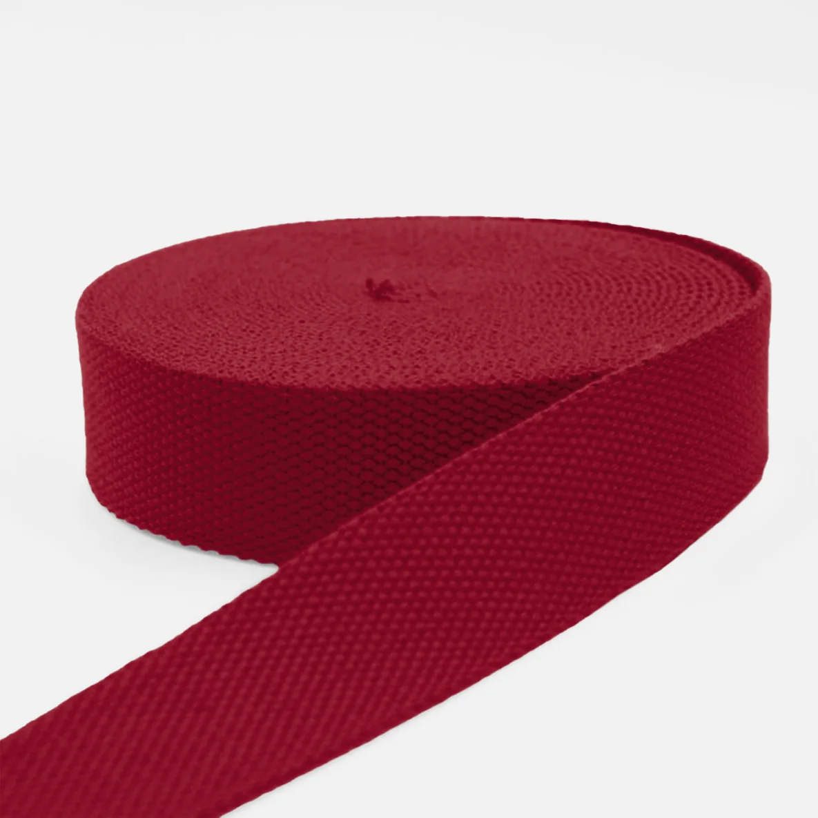 Gurtband Baumwollmix Soft 40mm Bordeaux D520