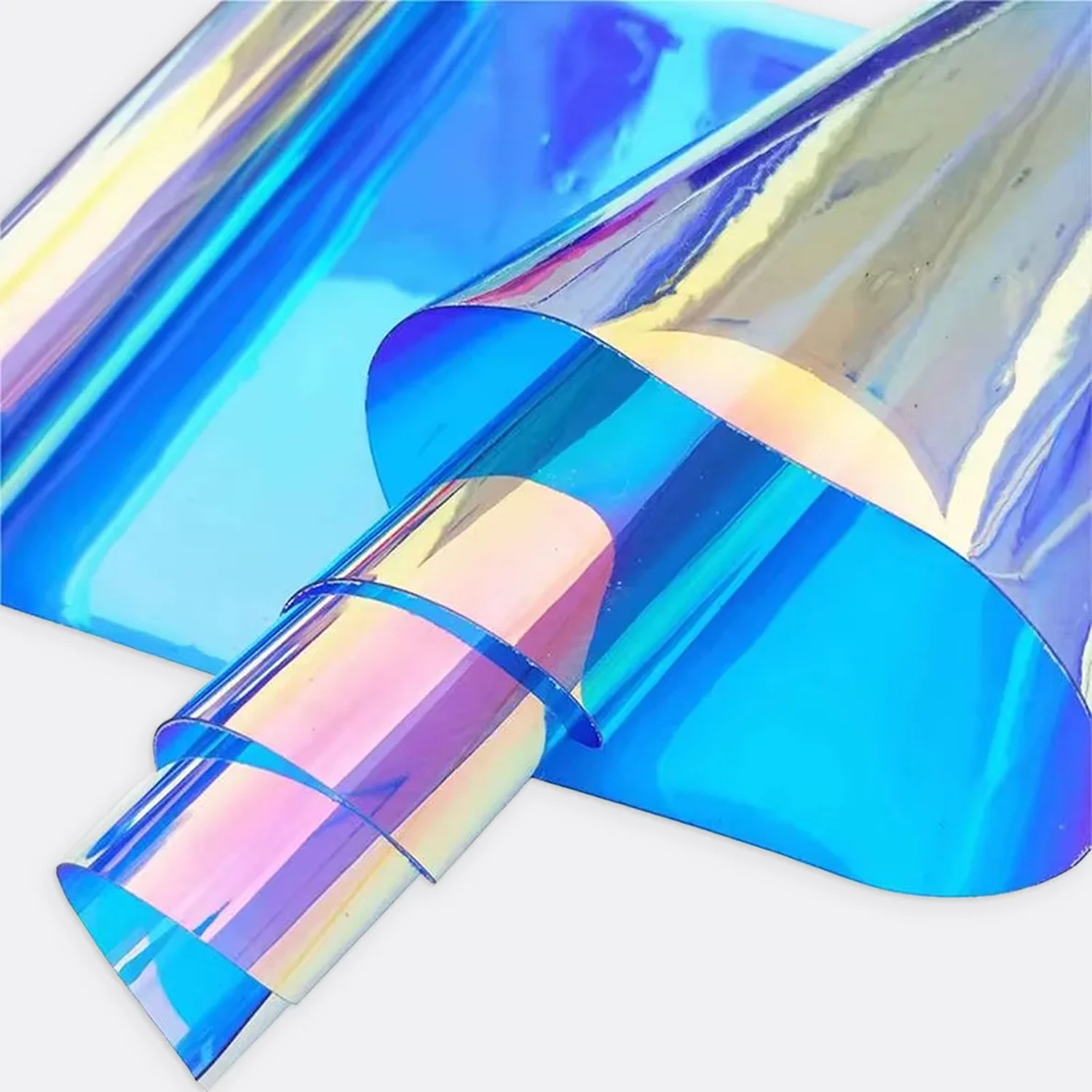 Holo Vinyl 30x135cm Dunkelblau