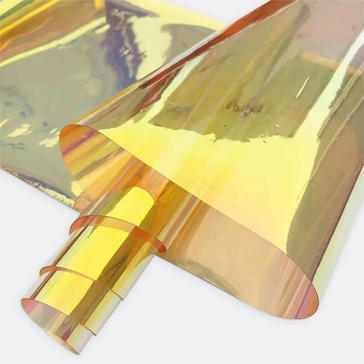 Holo Vinyl 30x135cm Gold