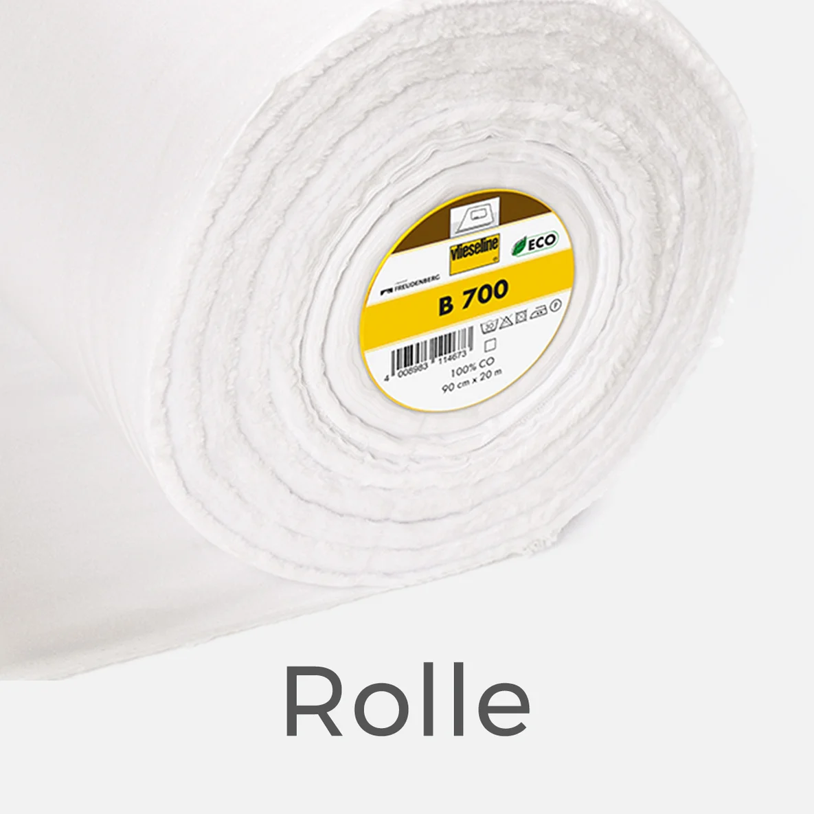 Vlieseline Gewebeeinlage B700 90cm breit 20m Rolle