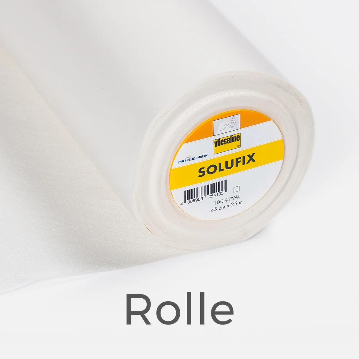 Vlieseline Solufix Stickvlies 45cm breit 25m Rolle