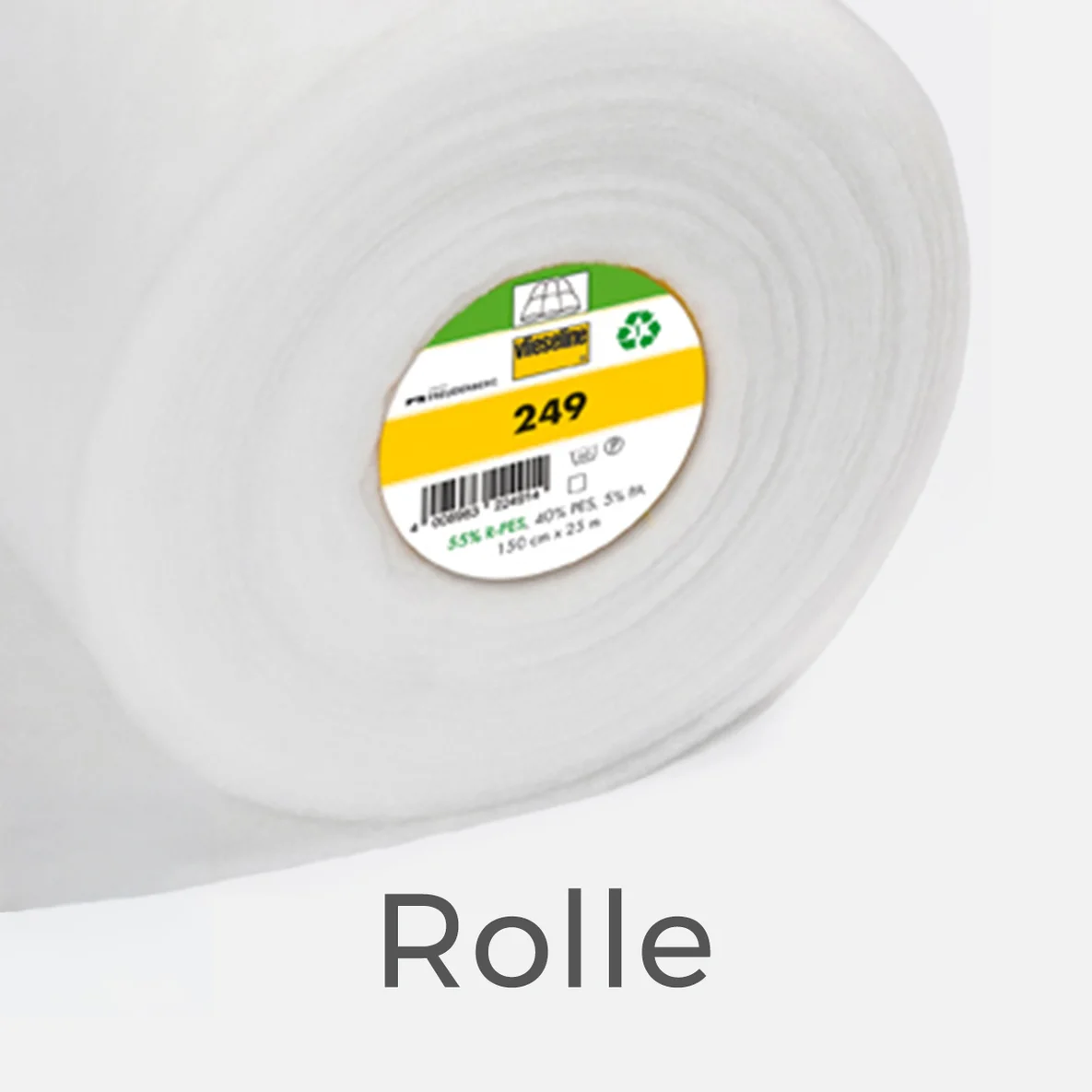 Vlieseline Volumenvlies 249 150cm breit 25m Rolle