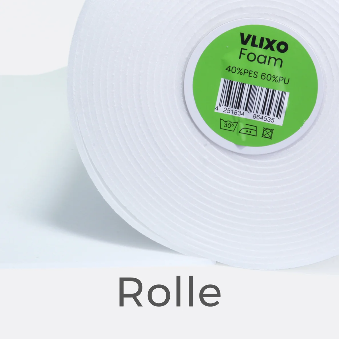 VLIXO Foam Schaumstoffeinlage 72cm breit 15m Rolle