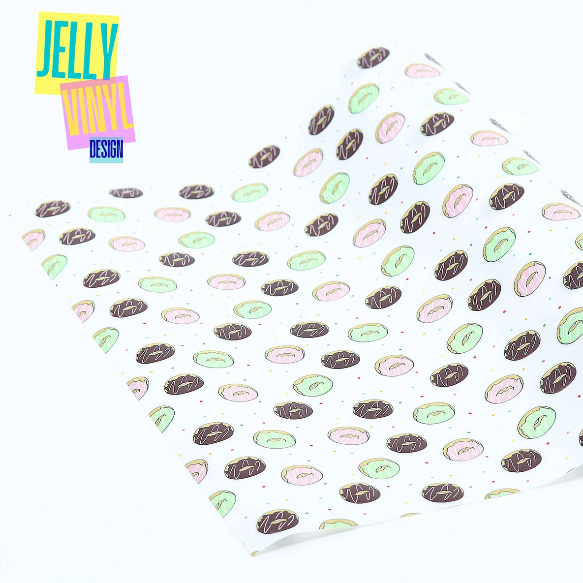  Design Vinyl Matt 30 x 135cm Donuts