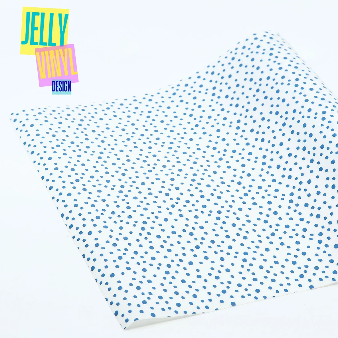  Design Vinyl Matt 30 x 135cm Dots blau