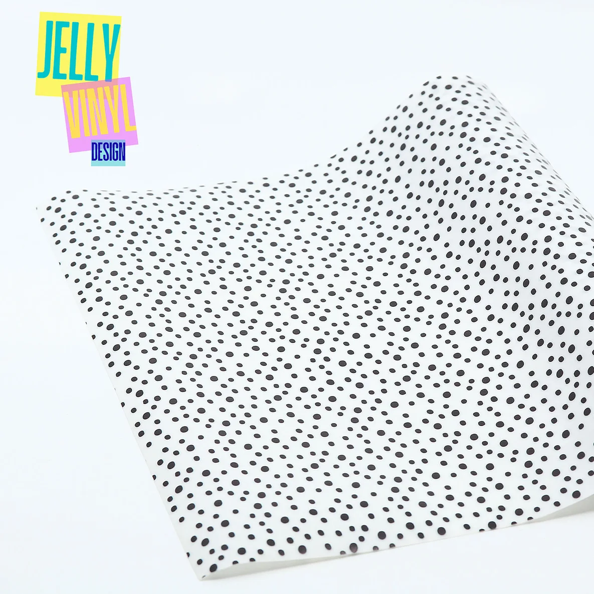  Design Vinyl Matt 30 x 135cm Dots schwarz