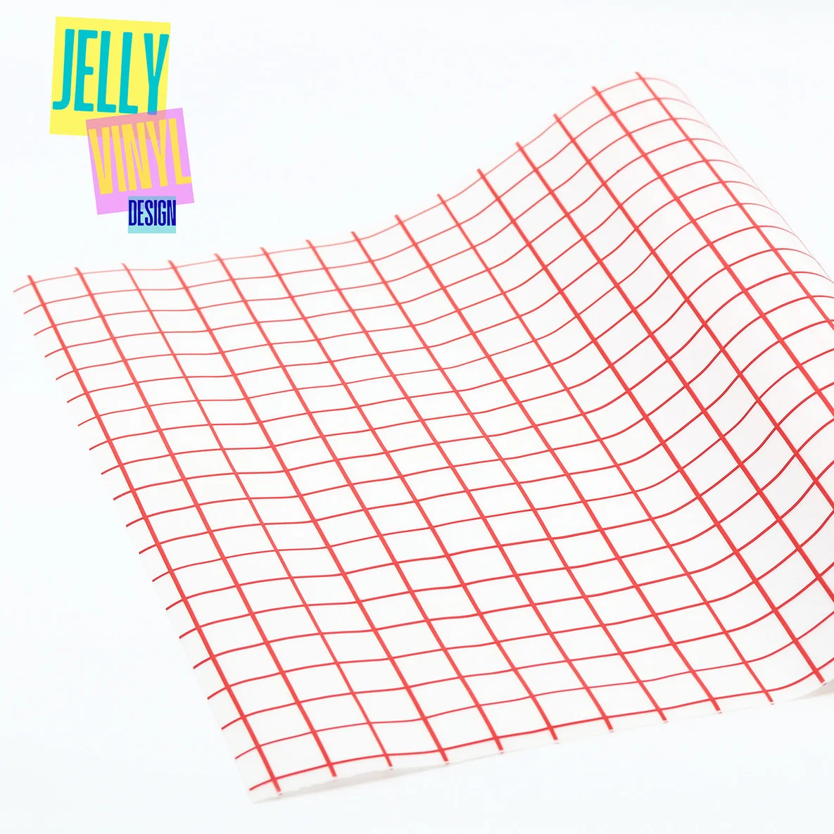  Design Vinyl Matt 30 x 135cm Grid rot