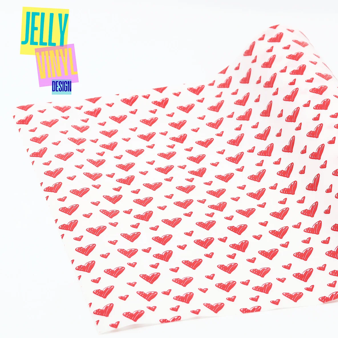  Design Vinyl Matt 30 x 135cm Herzen