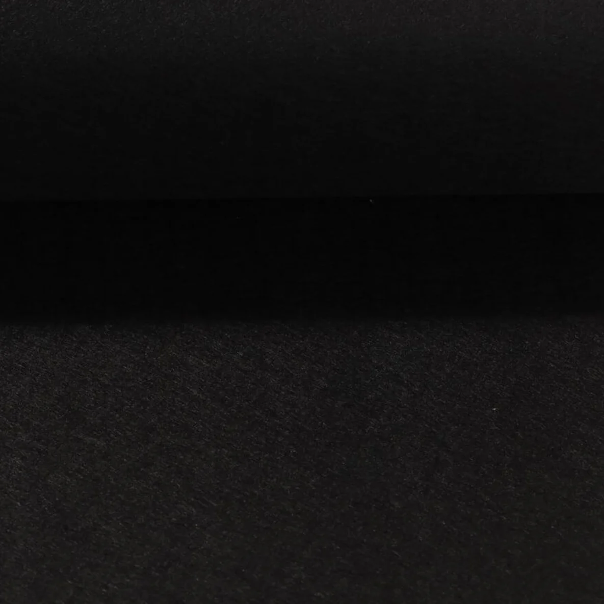 Textilfilz "Lulu" 4mm Schwarz