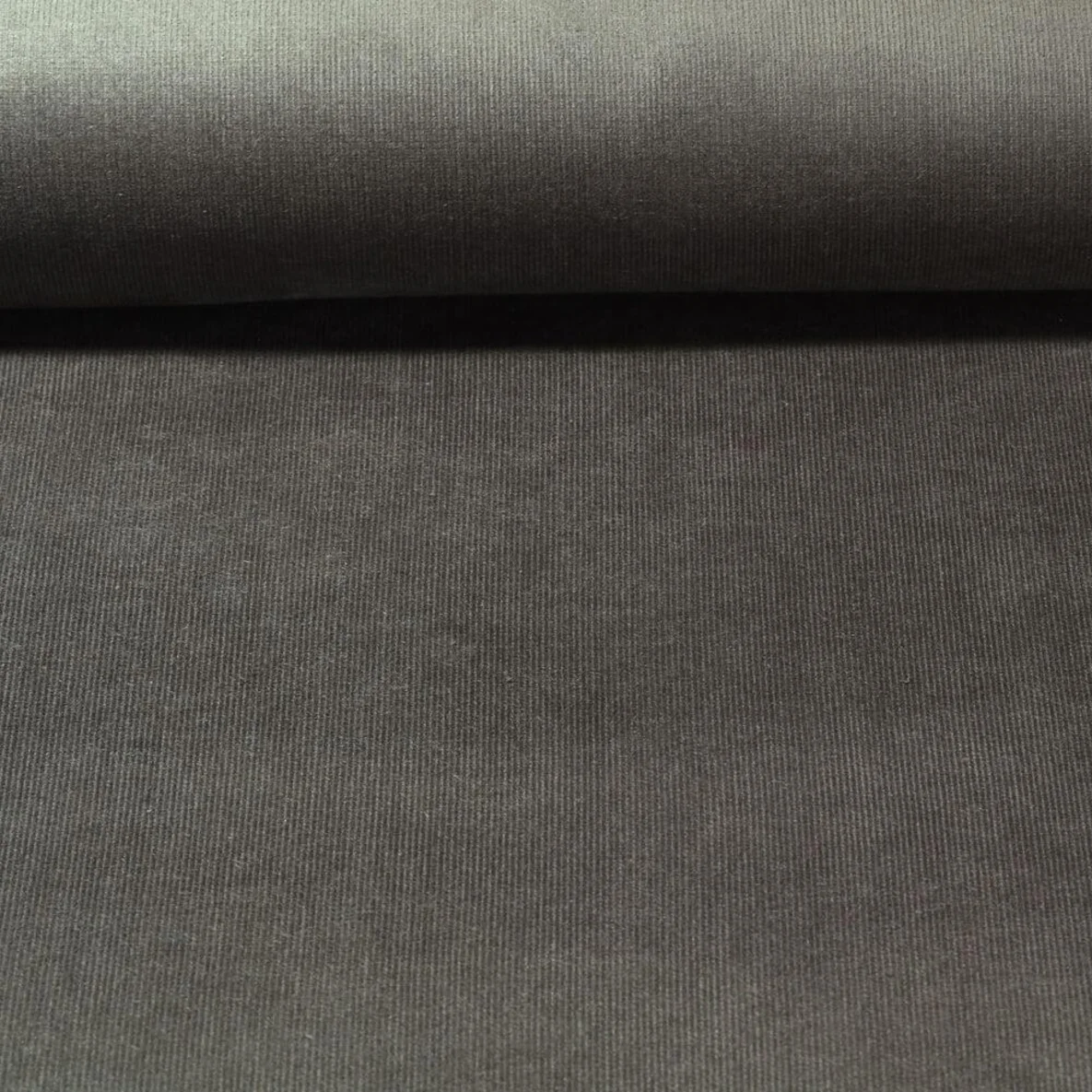 Babycord Stretch "Ellen" Dunkelgrau