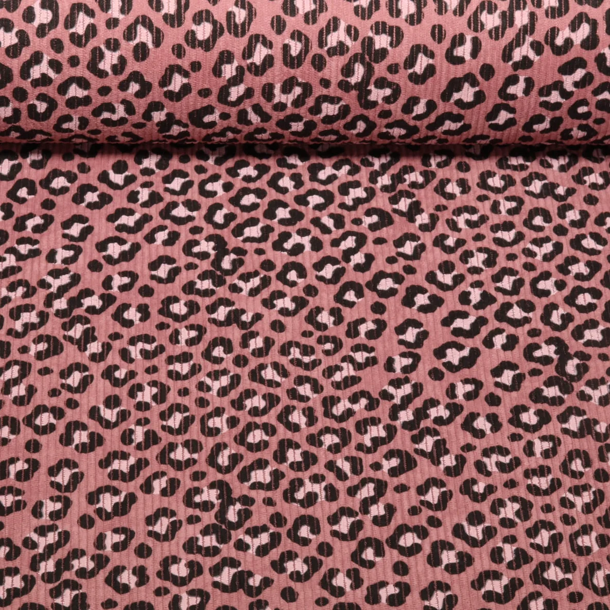 Babycord Stretch Leomuster Altrosa