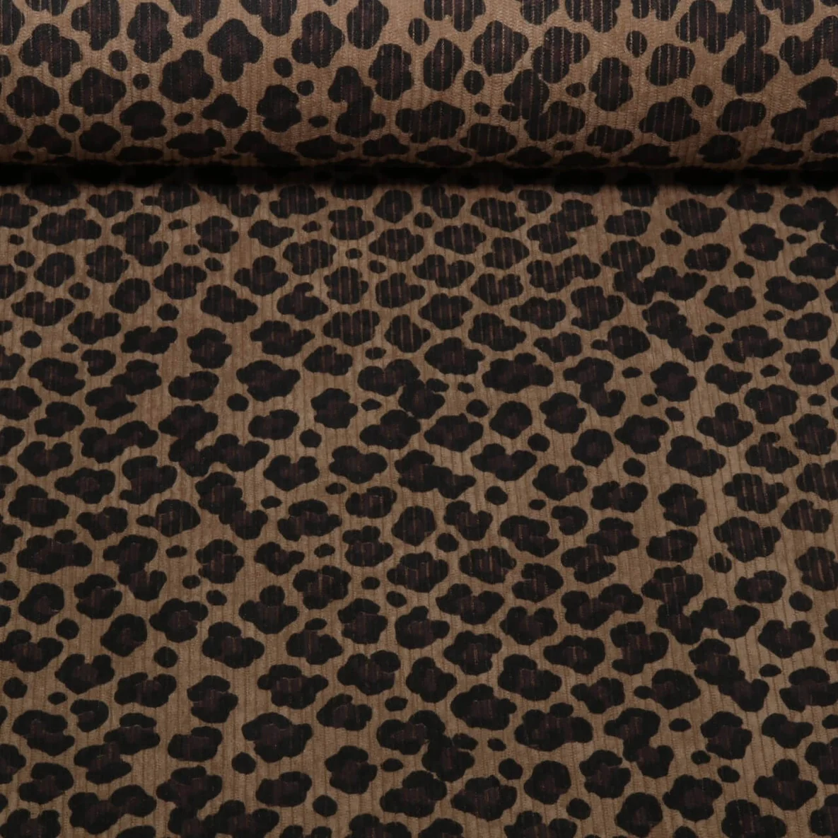 Babycord Stretch Leomuster Braun