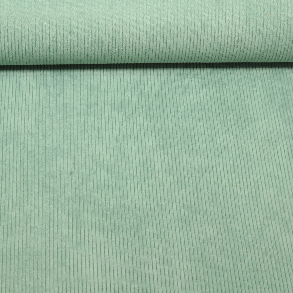 Babycord "Tessa" Stretch Uni  Altgrün