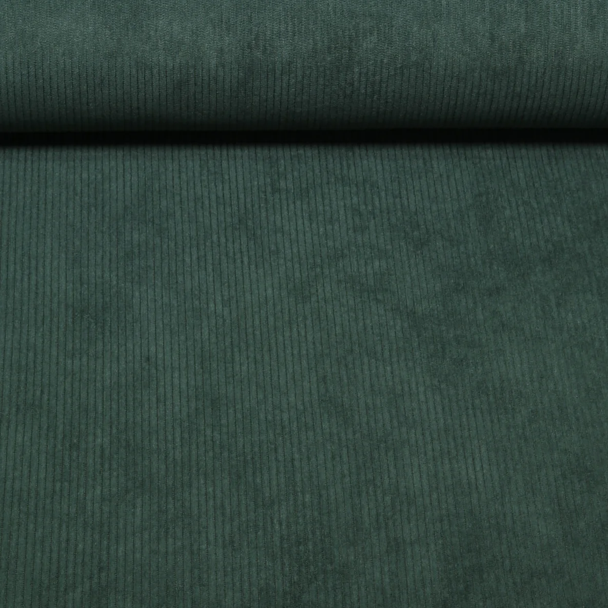 Babycord "Tessa" Stretch Uni  Flaschengrün