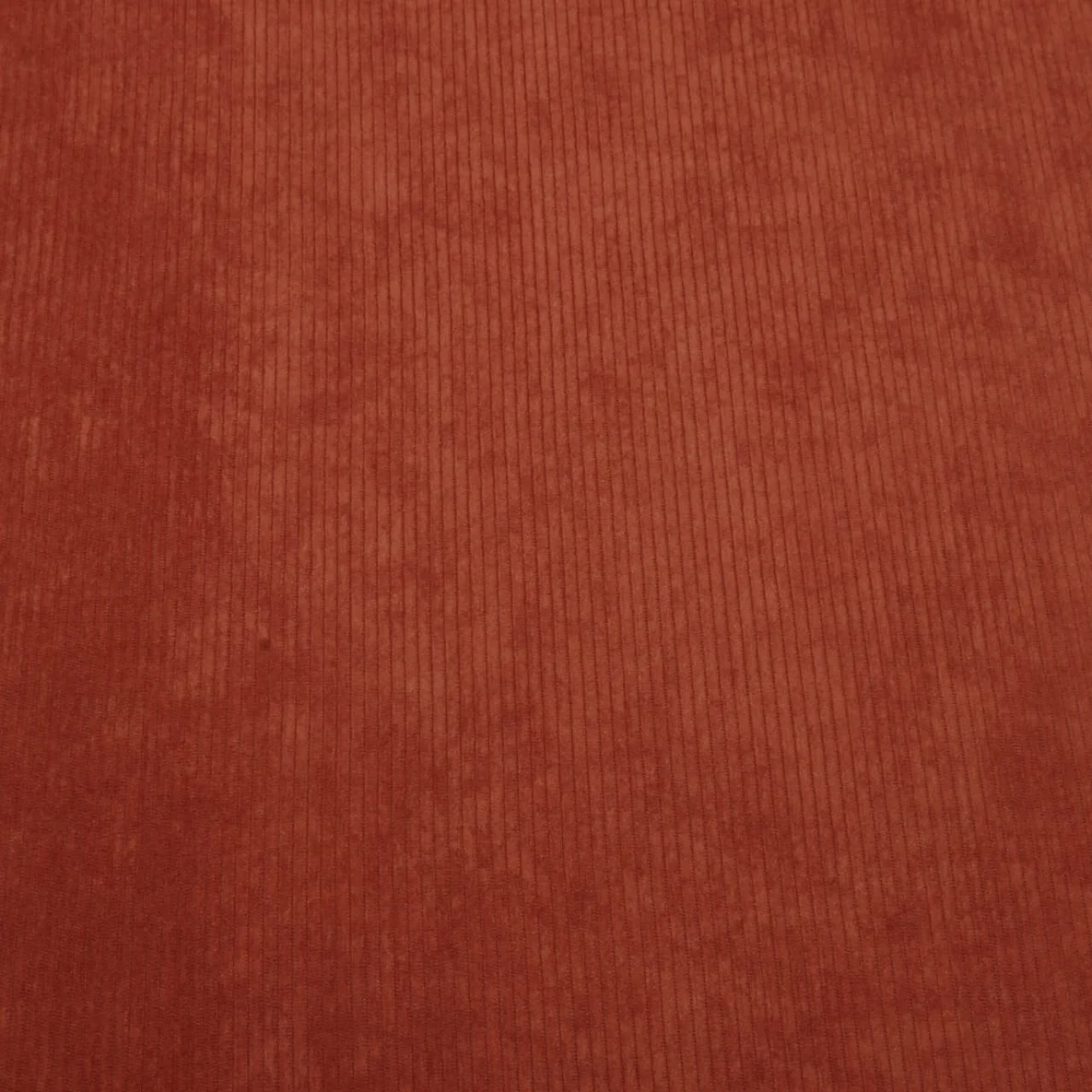 Babycord "Tessa" Stretch Uni  Ziegelrot