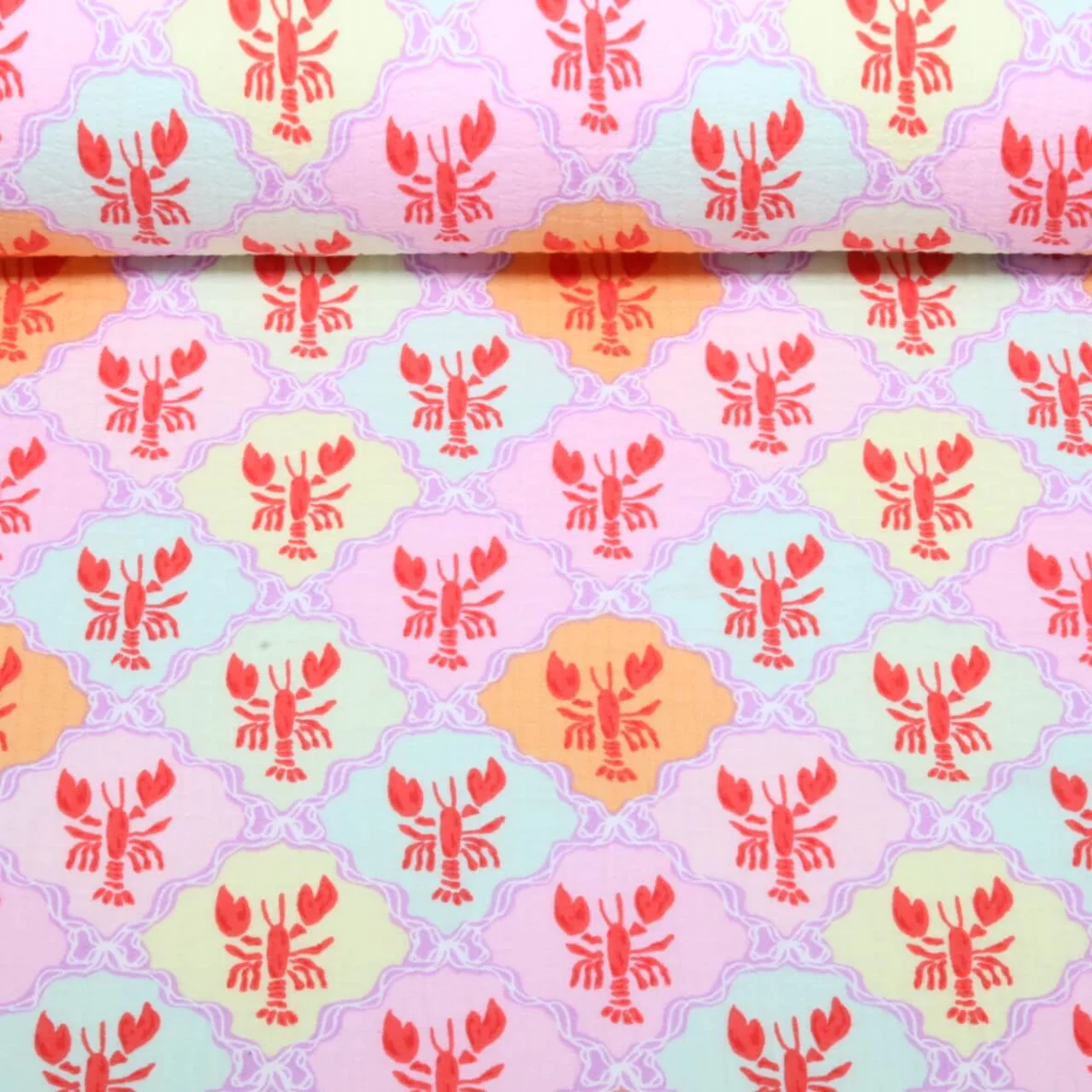 Babystepp Doubleface "Qjutie & the Qjutest" Hummer Multicolor