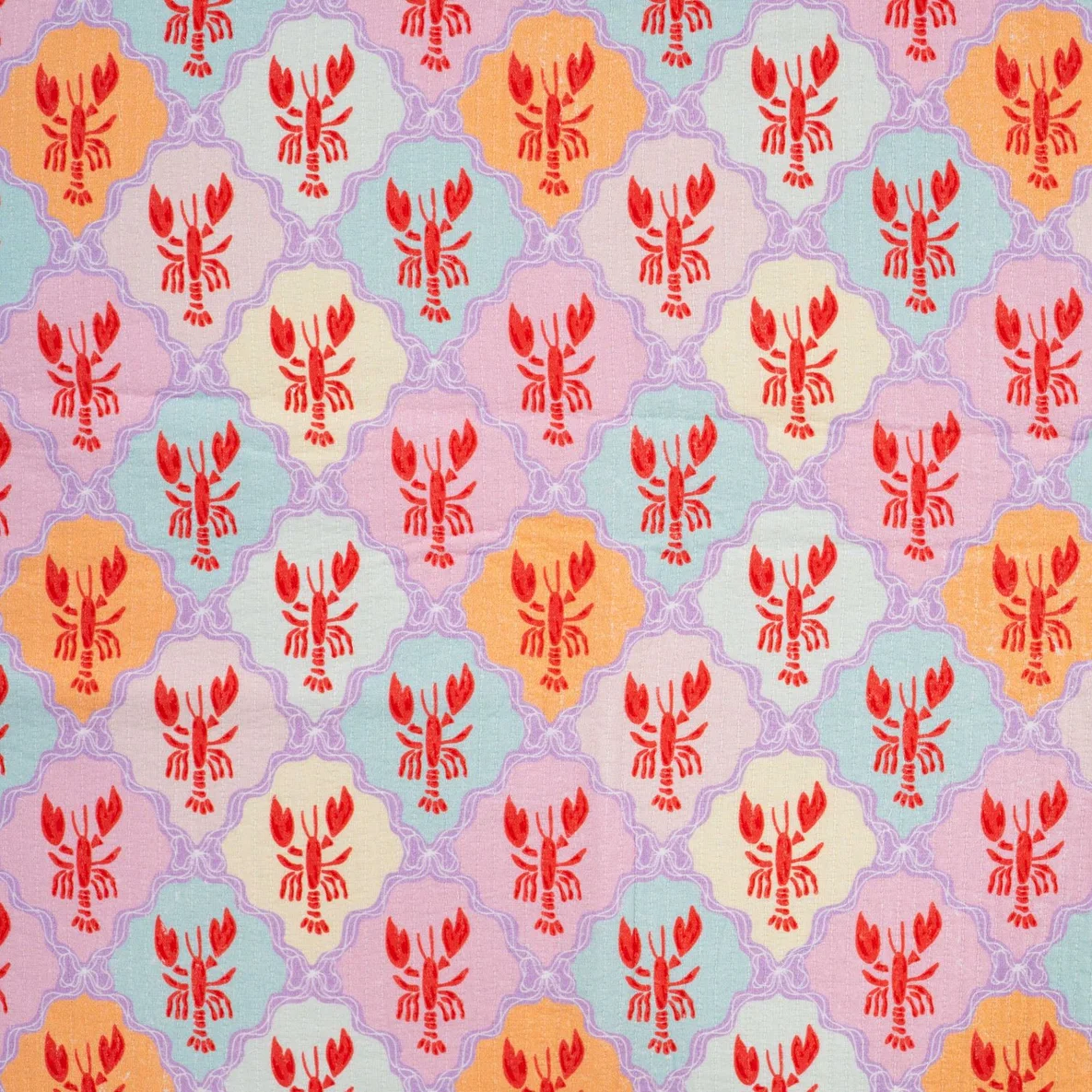 Babystepp Doubleface "Qjutie & the Qjutest" Hummer Multicolor