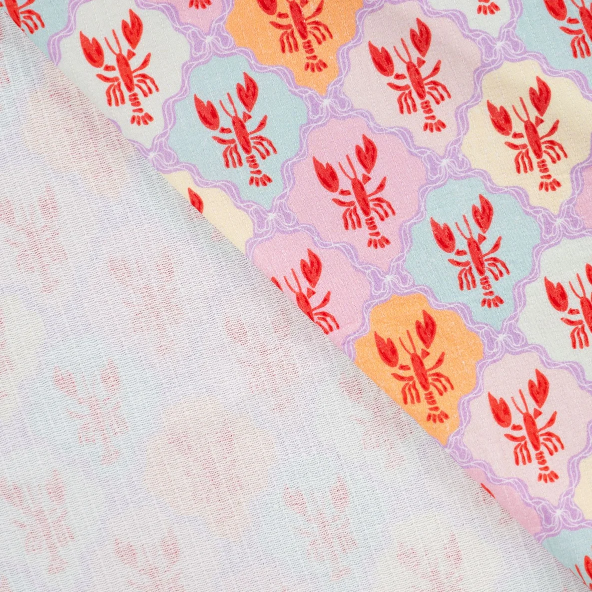 Babystepp Doubleface "Qjutie & the Qjutest" Hummer Multicolor