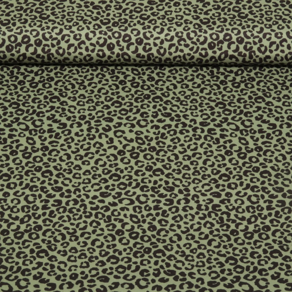 Badeshorts-Stoff Leo Olive