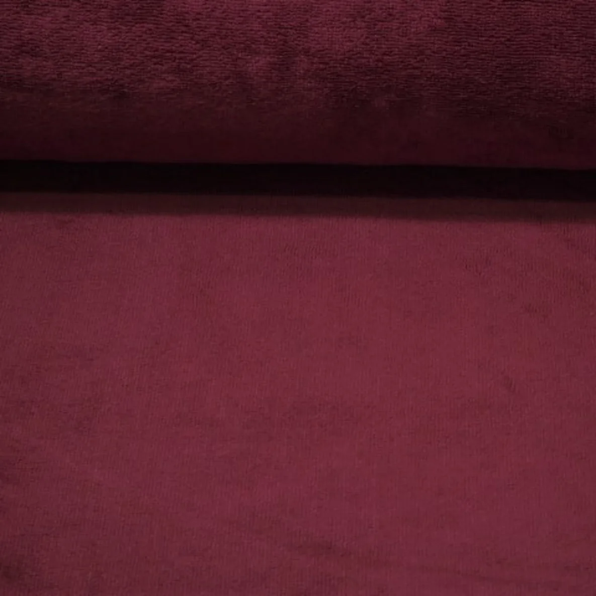 Bambus-Frottee Uni Beere