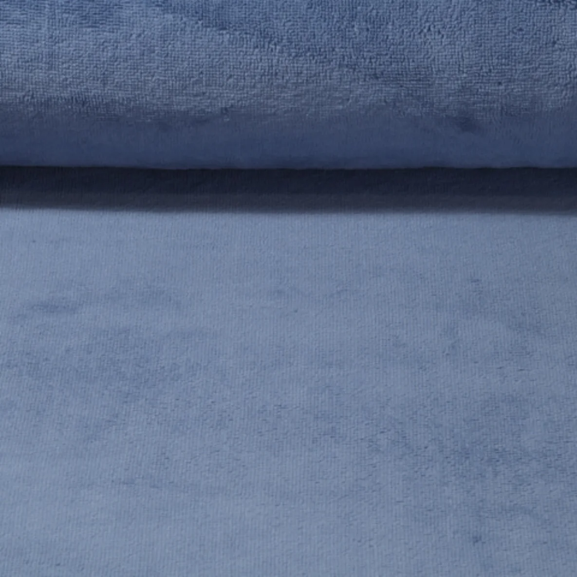 Bambus-Frottee Uni Blau