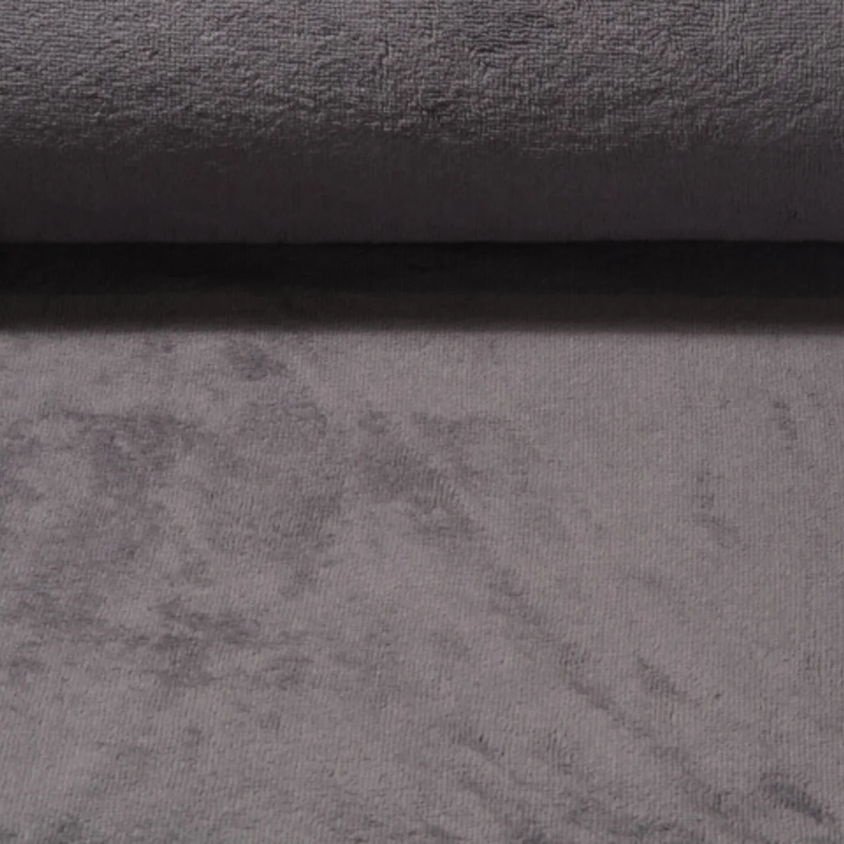 Bambus-Frottee Uni Grau