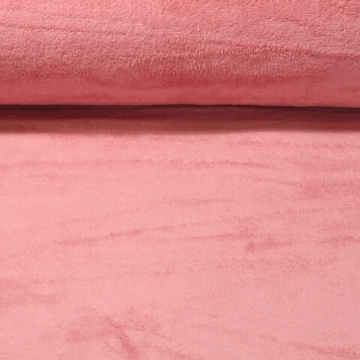 Bambus-Frottee Uni Rosa