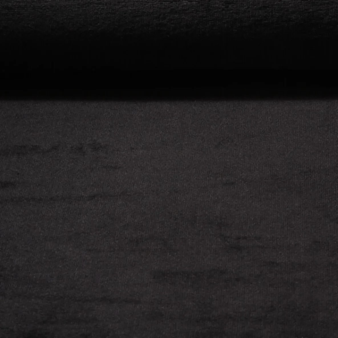 Bambus-Frottee Uni Schwarz