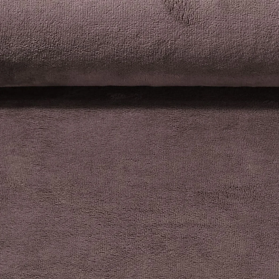 Bambus-Frottee Uni Taupe