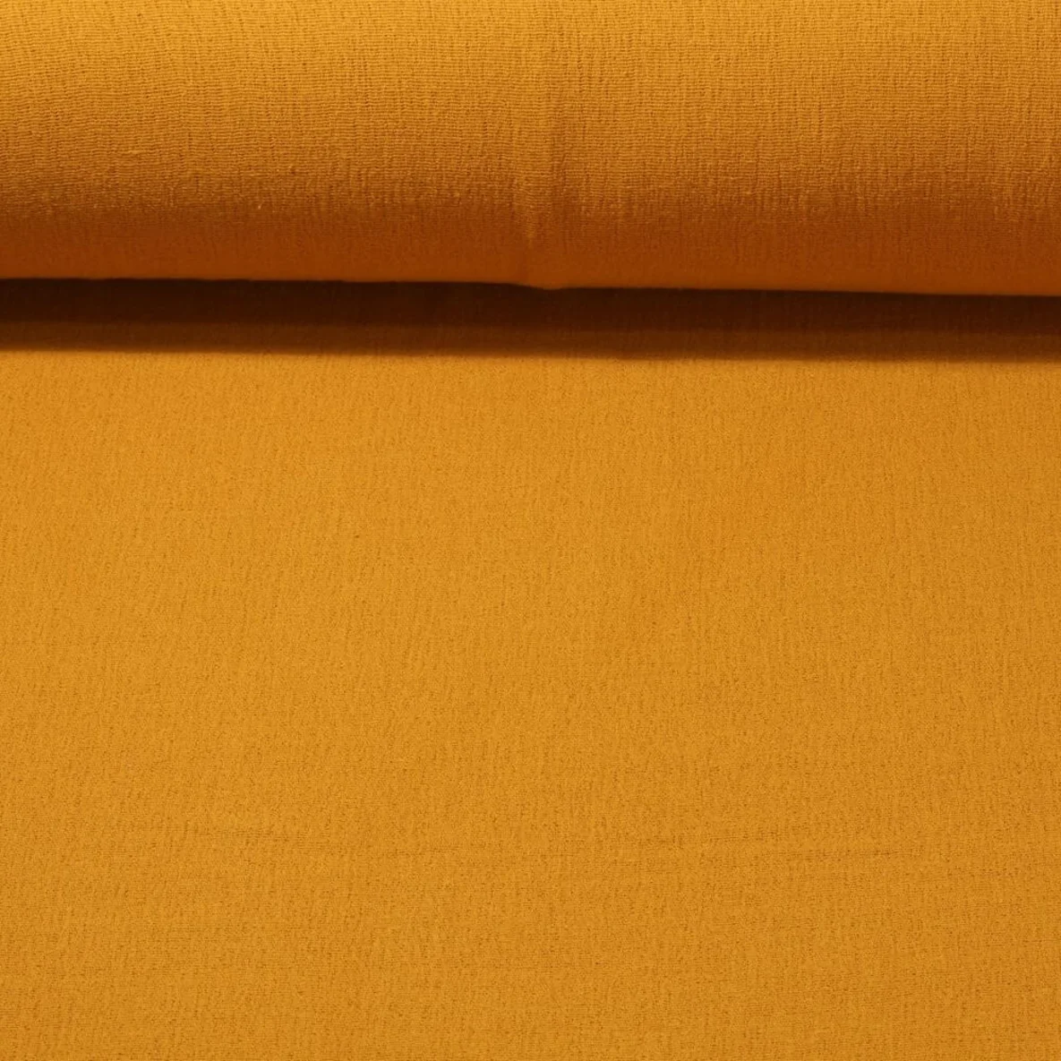 Bambus Musselin Senfgelb