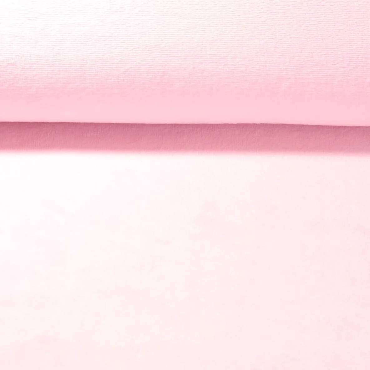 Bambusfleece Doubleface Uni Babyrosa