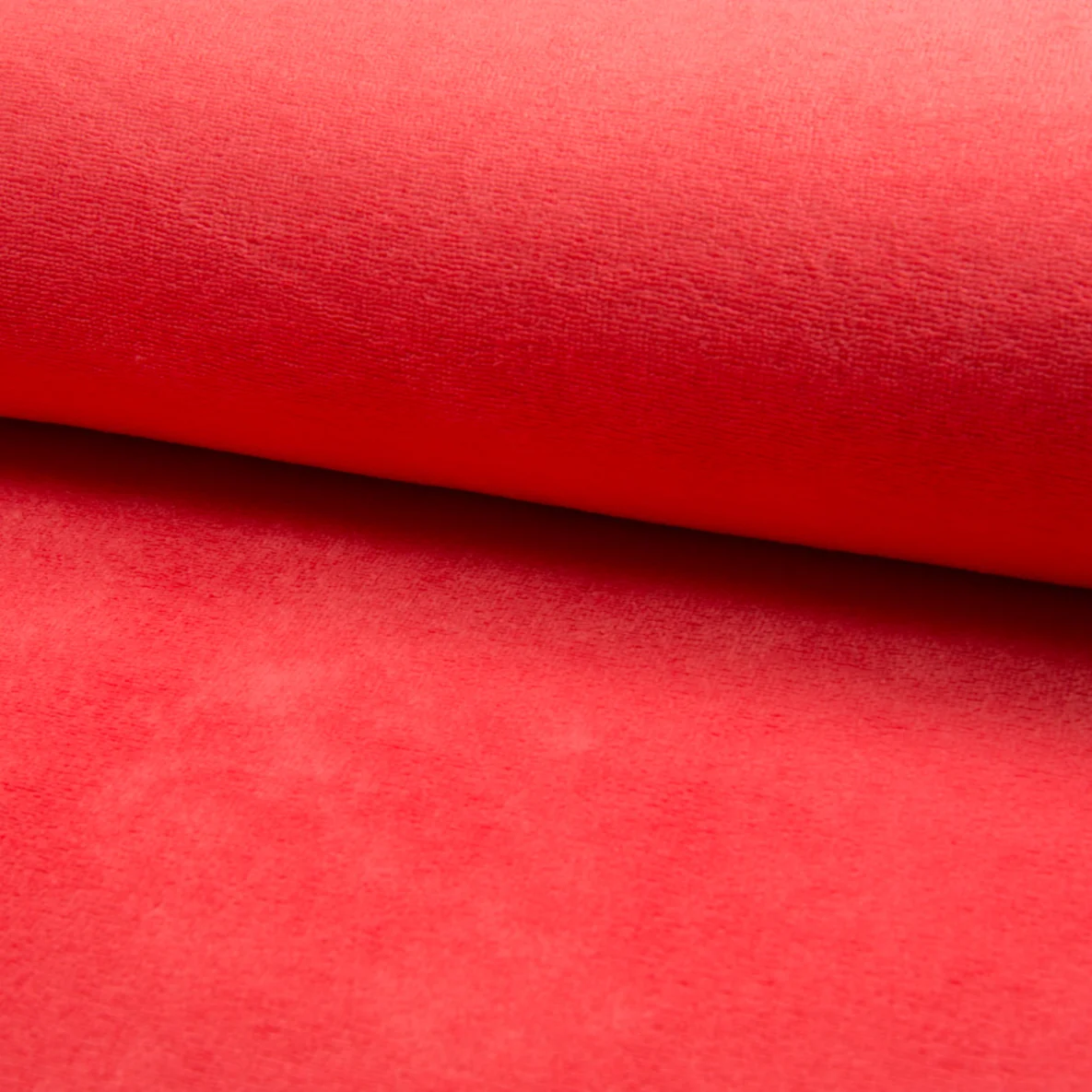 Bambusfleece Doubleface Uni Coral