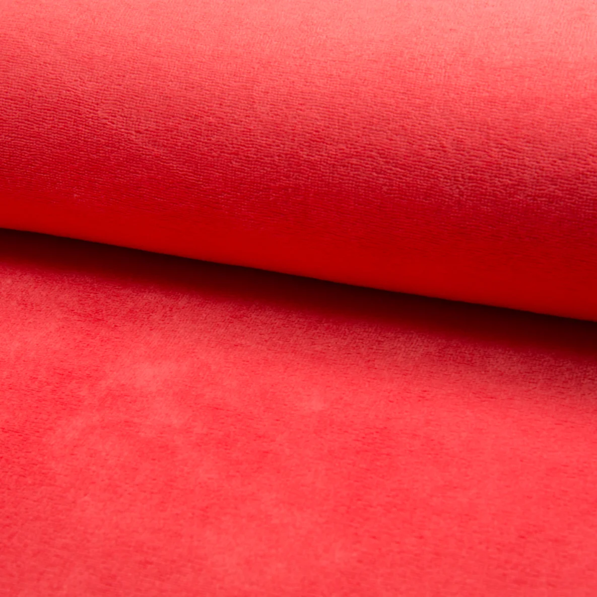 Bambusfleece Doubleface Uni Coral