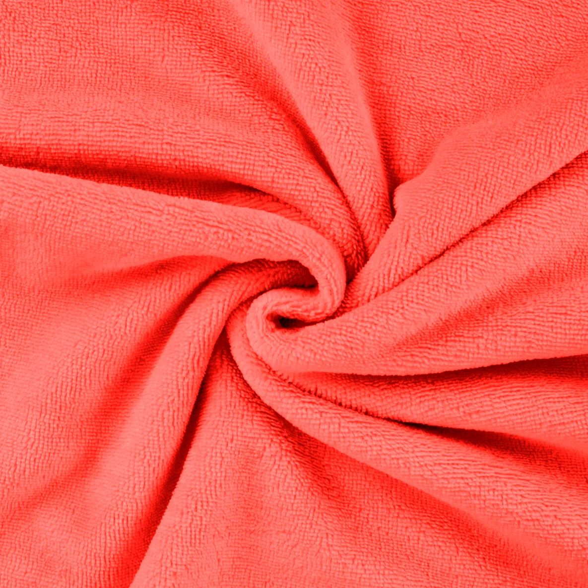 Bambusfleece Doubleface Uni Coral