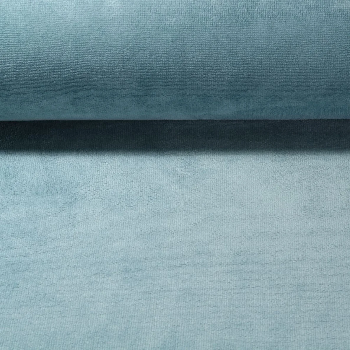 Bambusfleece Doubleface Uni Dunkelmint 