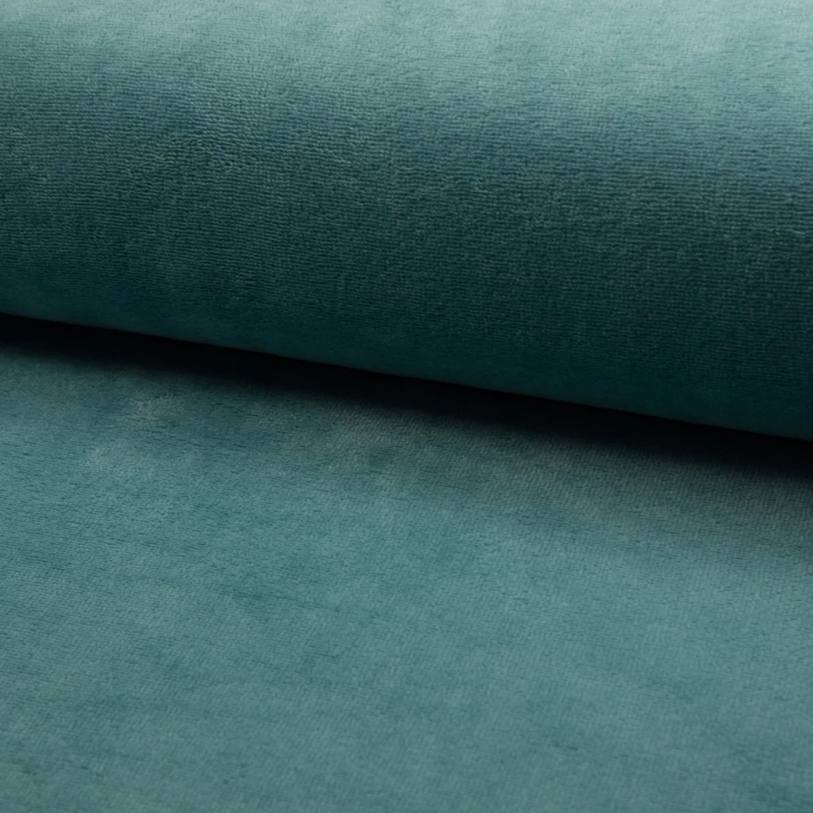 Bambusfleece Doubleface Uni Dunkelmint 