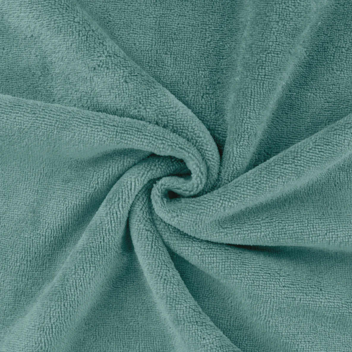 Bambusfleece Doubleface Uni Dunkelmint 